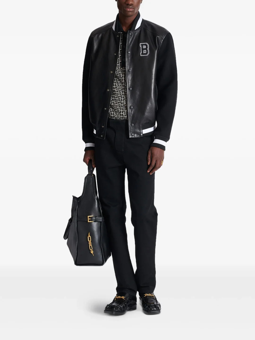 Leatherwool Varsity Jacket - 2