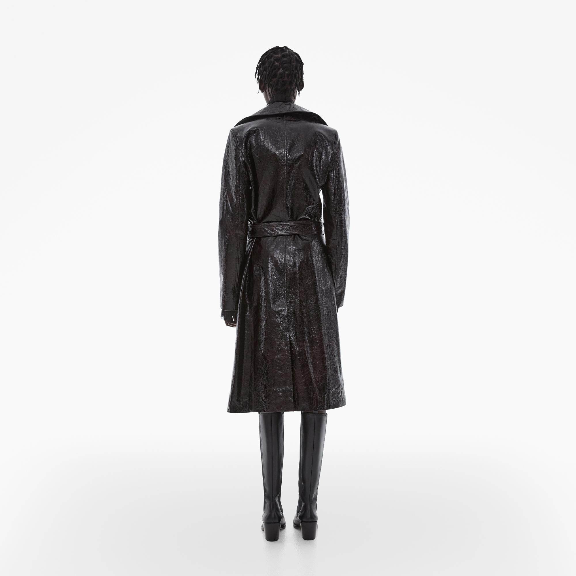 LEATHER TRENCH - 4