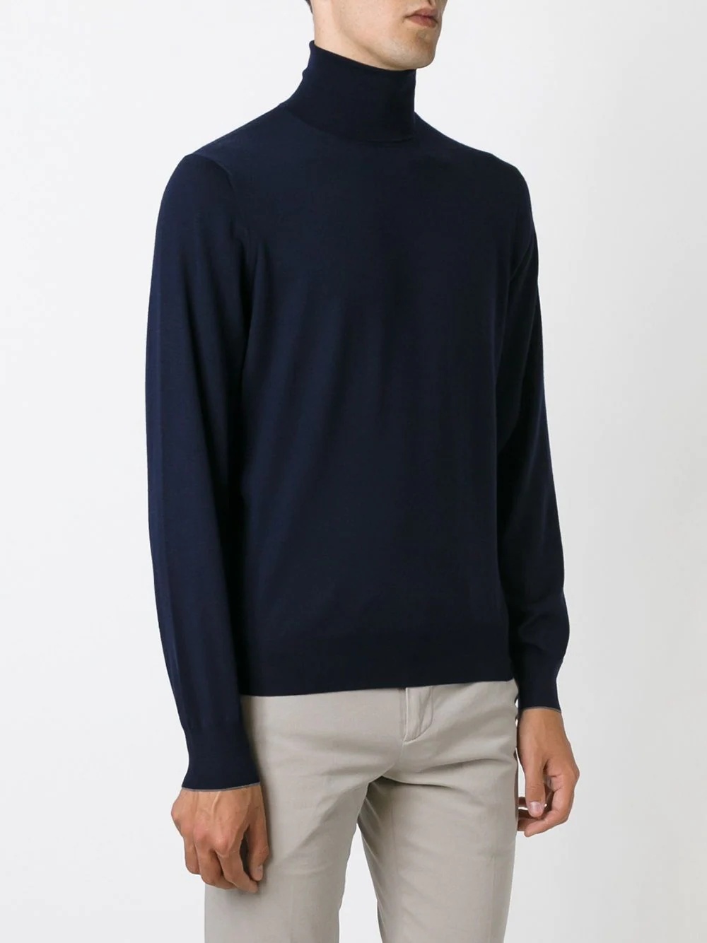 roll neck sweater - 3