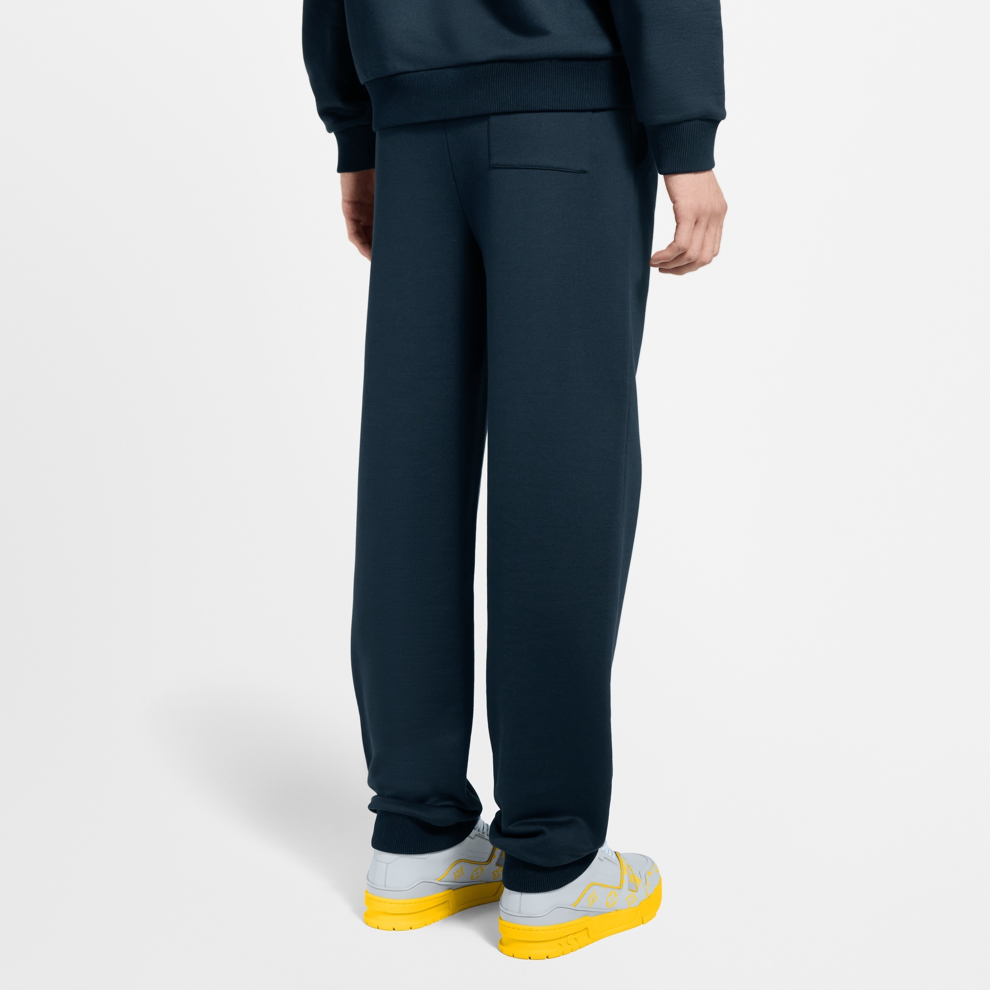 Silk Blend Signature Track Pants - 5