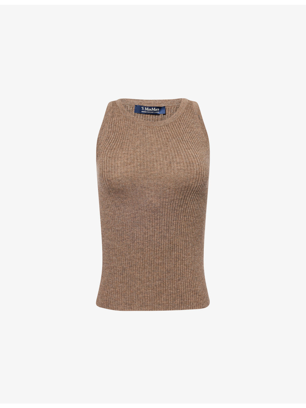Cipri Ribbed Wool and Cashmere-Blend Vest - 1