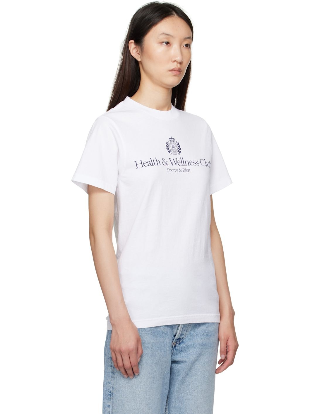 White H&W Crest T-shirt - 2