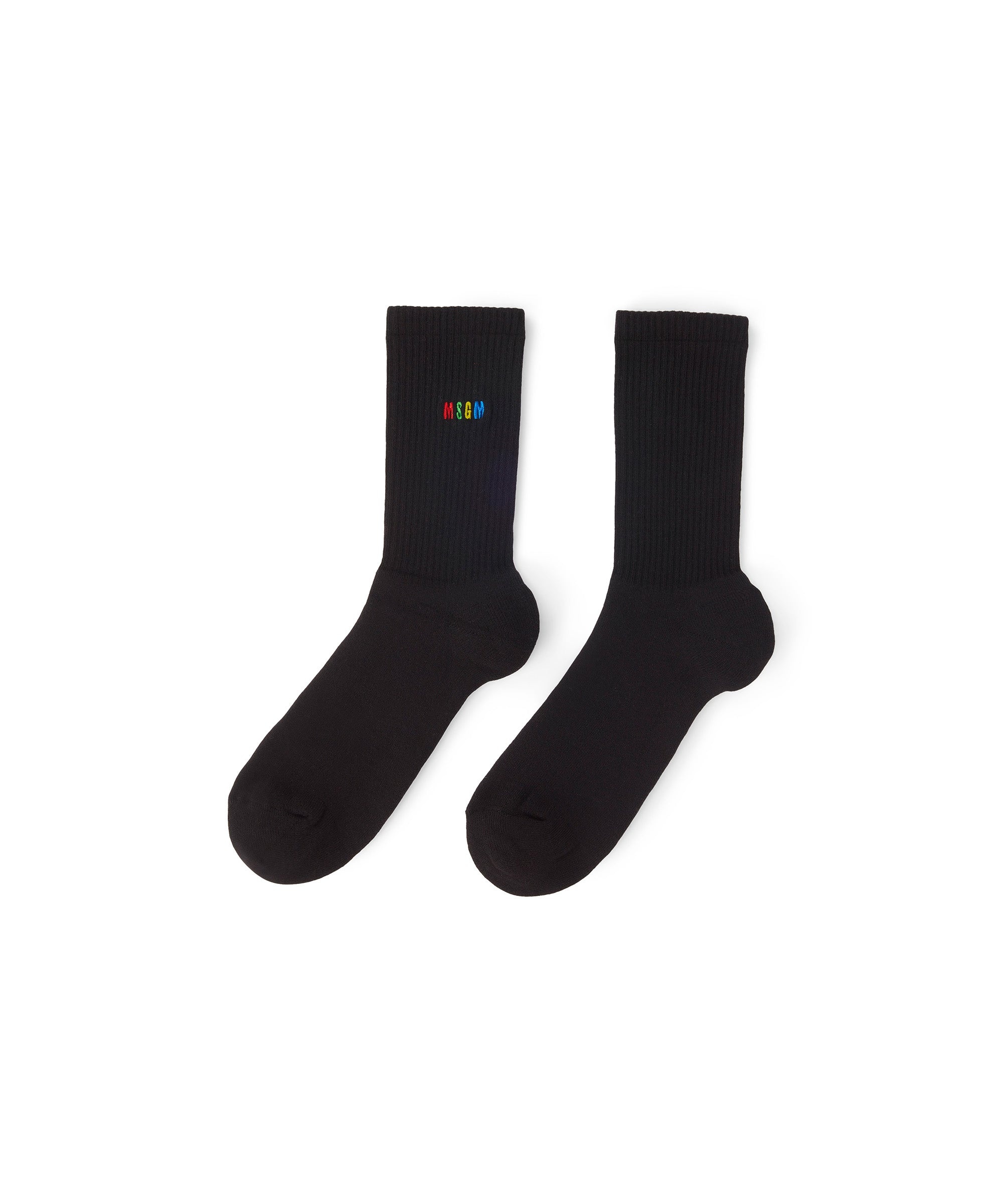 Socks with small MSGN "Rainbow" logo - 1