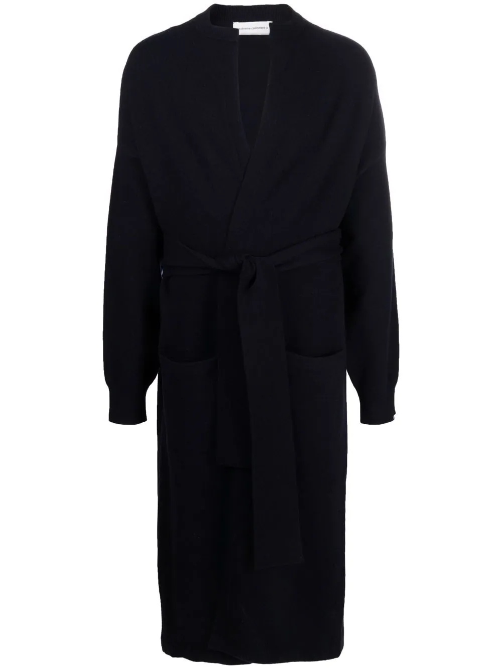 longline drop shoulder cardigan - 1