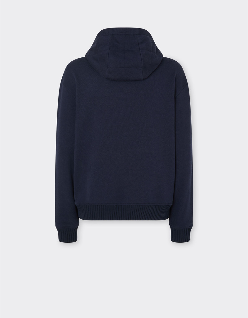 Ferrari Cotton and cashmere hoodie outlook