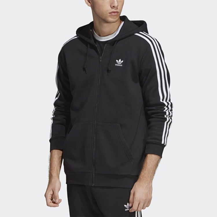 adidas 3 Stripes Full Zip Hoodie DV1551 - 3