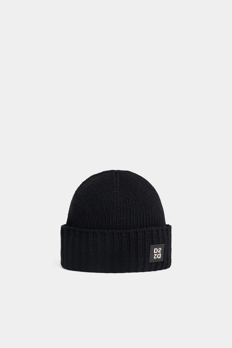 D2 UPSIDE DOWN KNIT BEANIE - 1