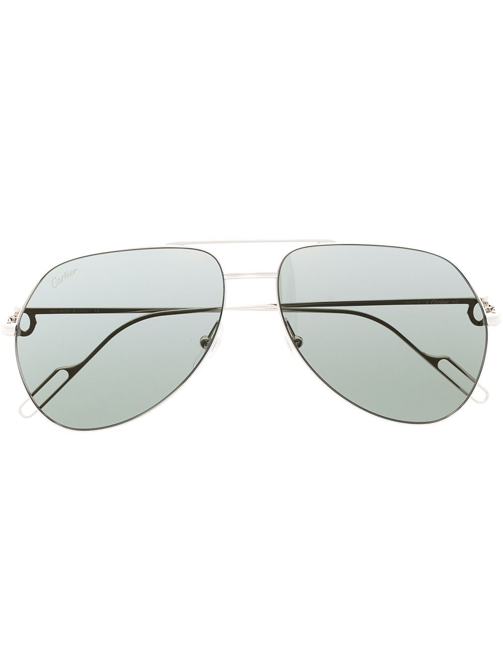 aviator-frame sunglasses - 1