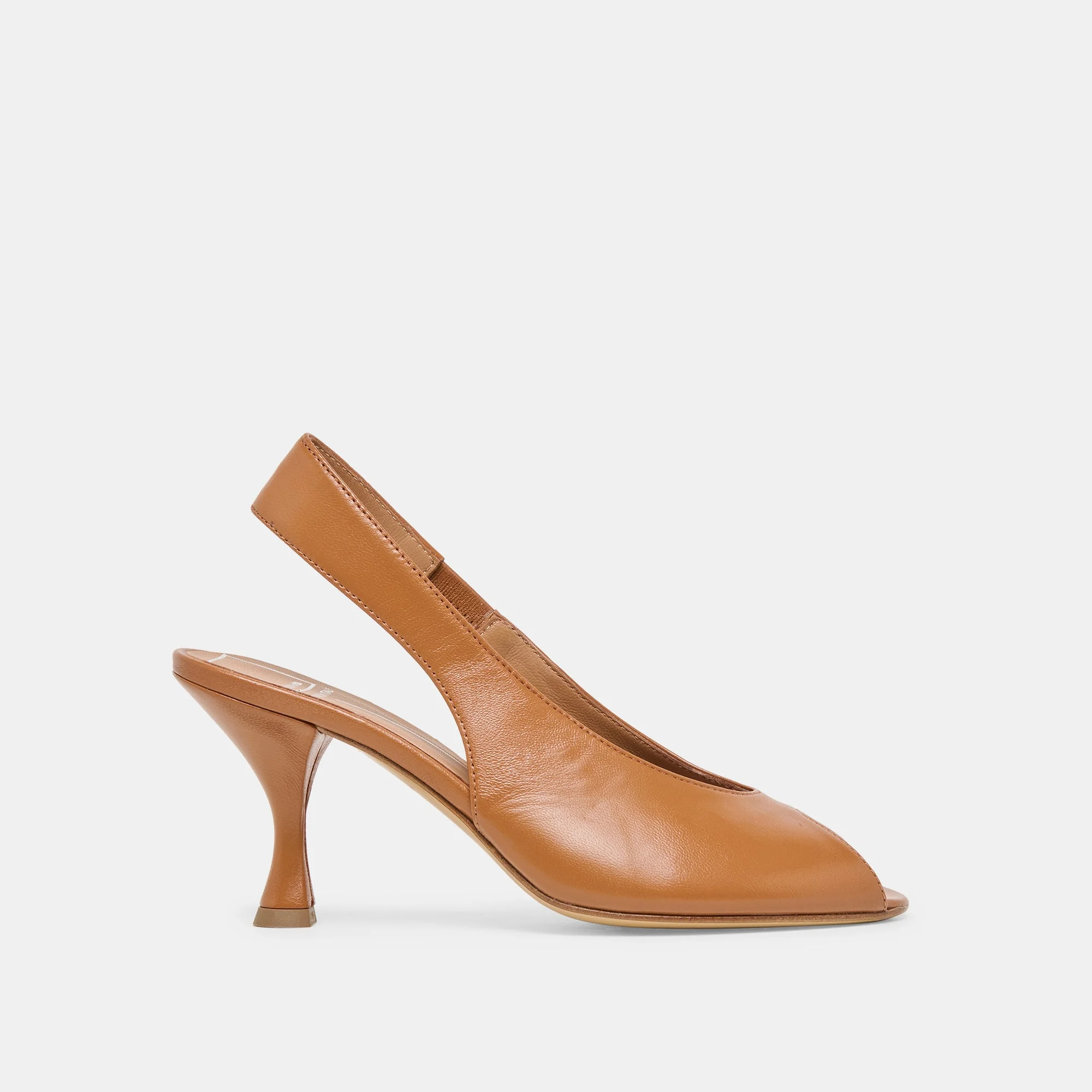 MADOW HEELS TAN LEATHER - 1