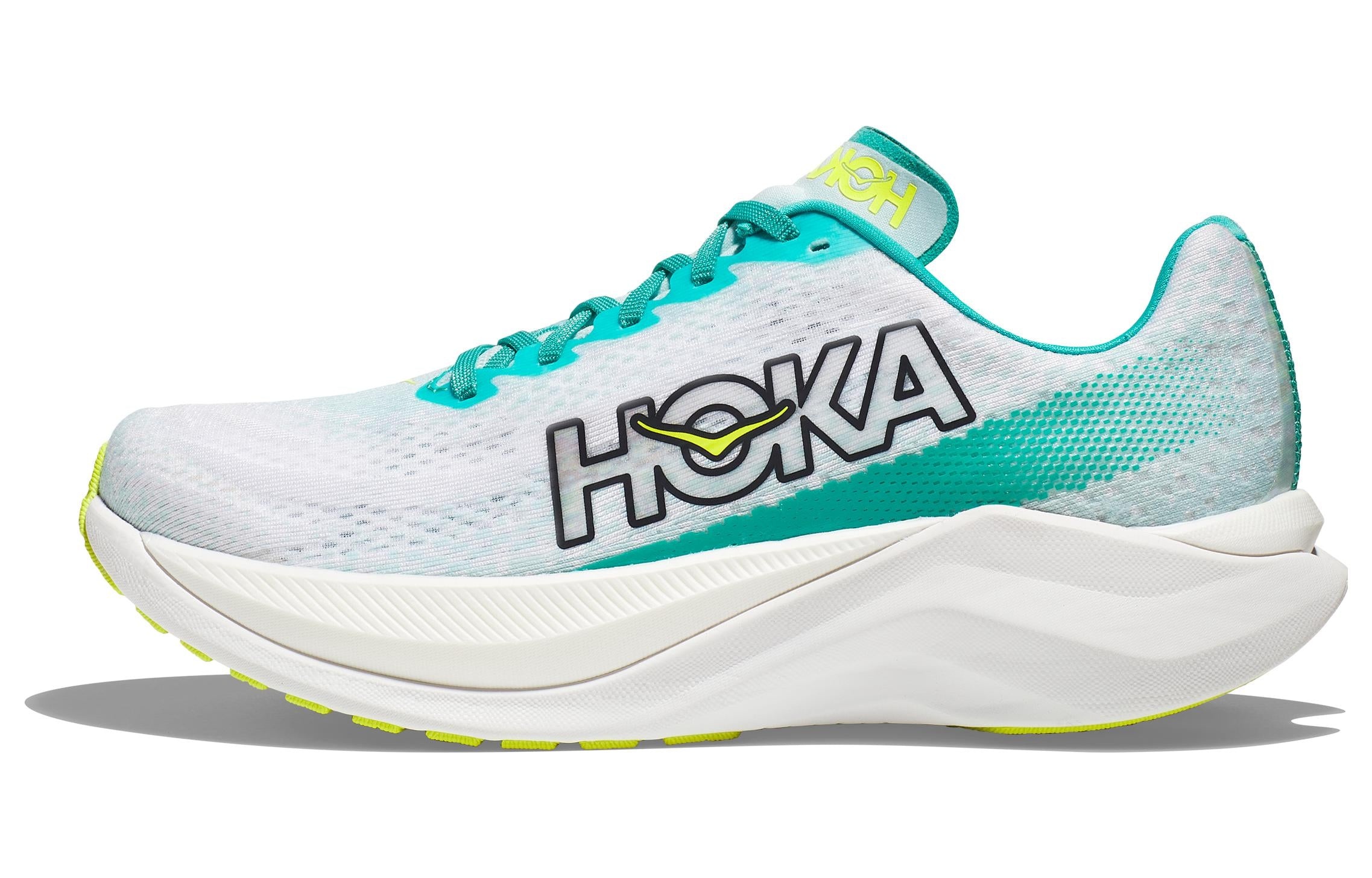 (WMNS) HOKA ONE ONE Mach X 'White Blue Glass' 1141451-WBGL - 2