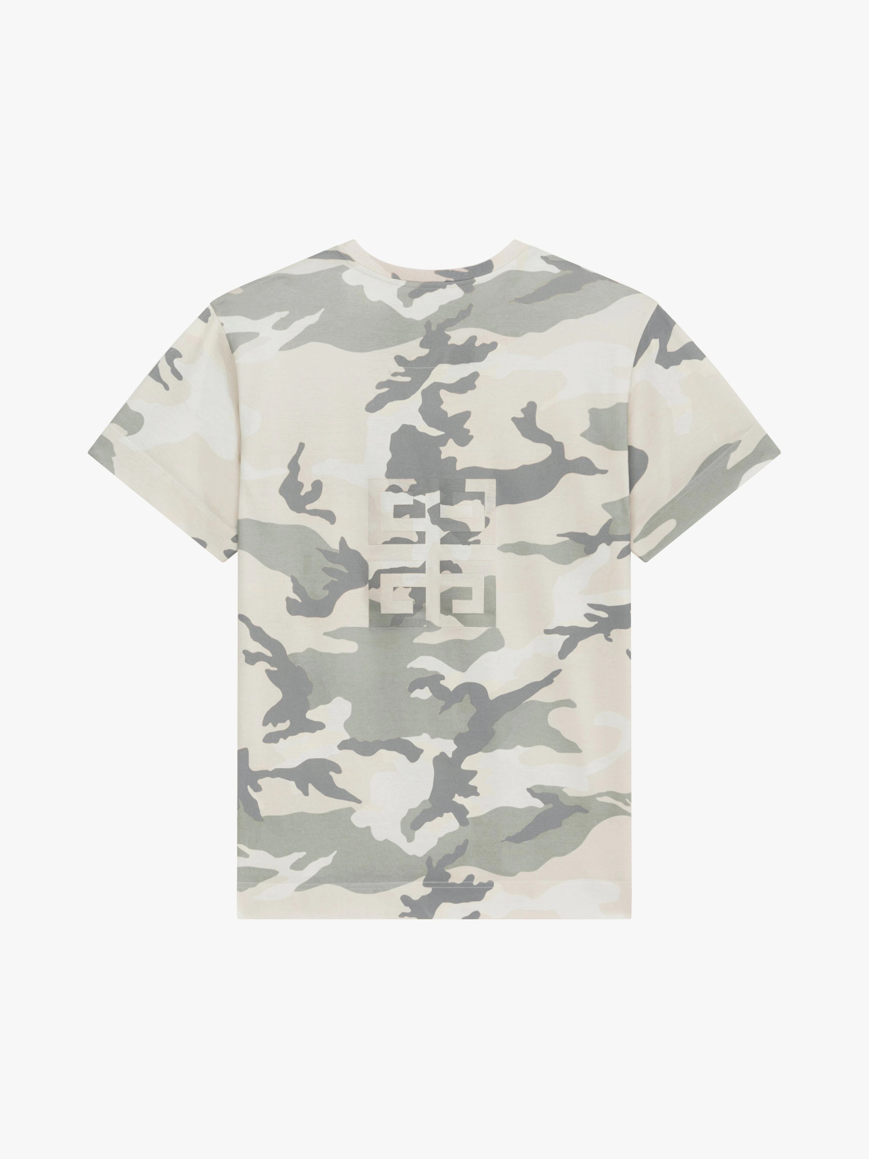 T-SHIRT IN GIVENCHY 4G CAMO JERSEY - 5