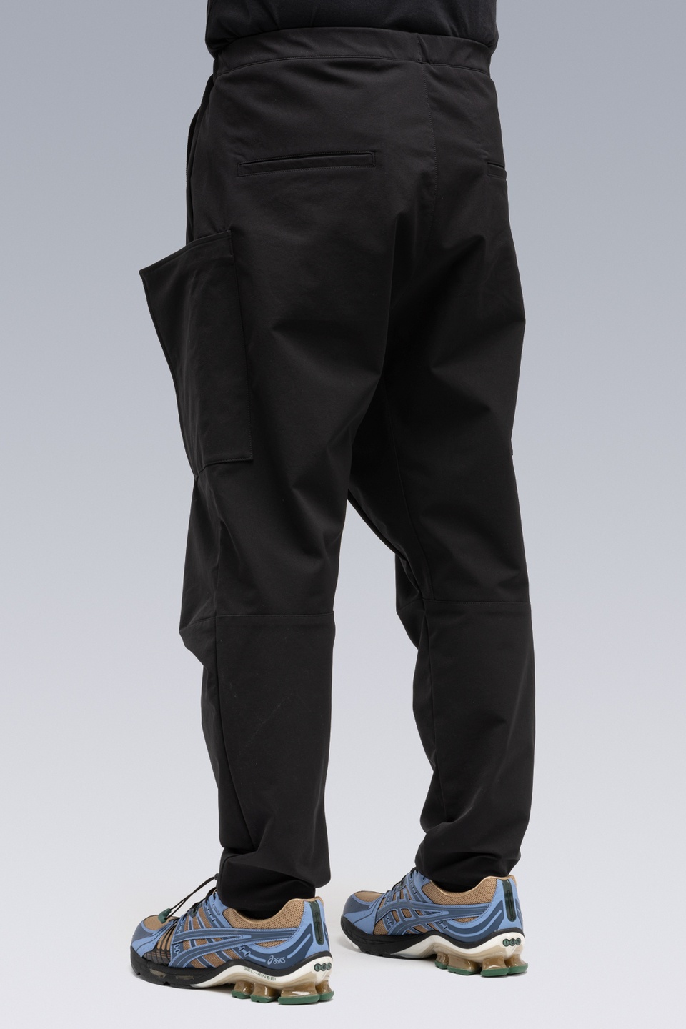 P31A-DS schoeller® Dryskin™ Drawcord Cargo Trouser Black - 8