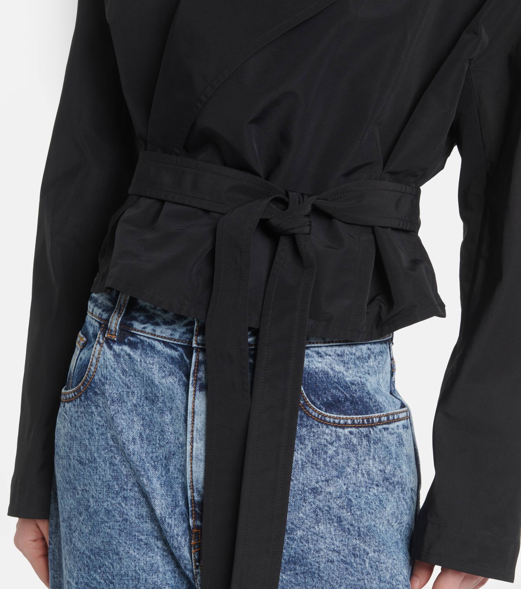 Hooded wrap jacket - 5
