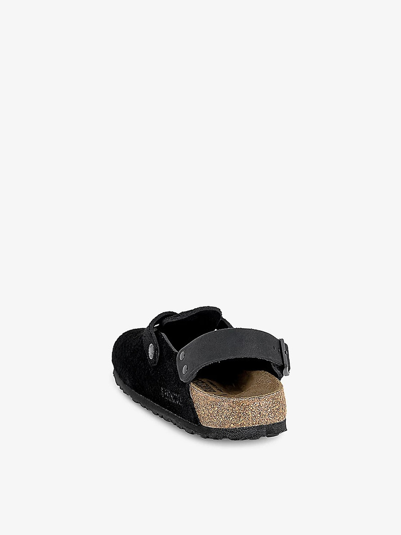 BIRKENSTOCK Tokio Sling-Back Suede Clogs outlook