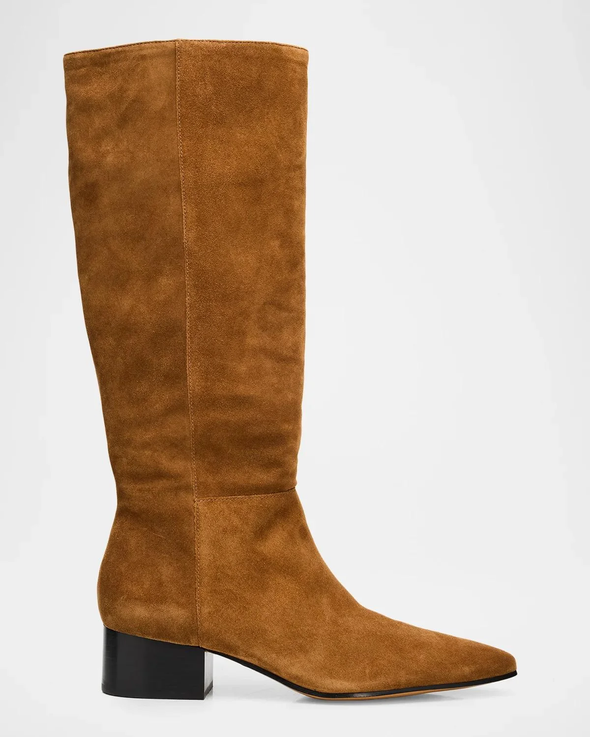 Adan 40MM Suede Knee-High Boots - 1