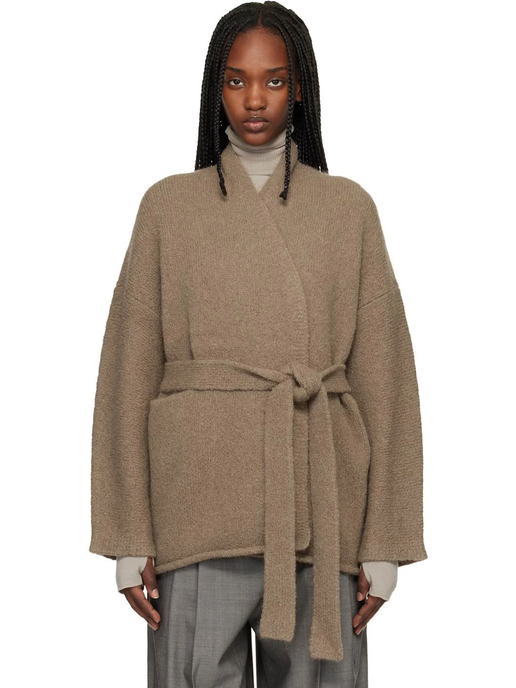 Brown Coto Cardigan - 1