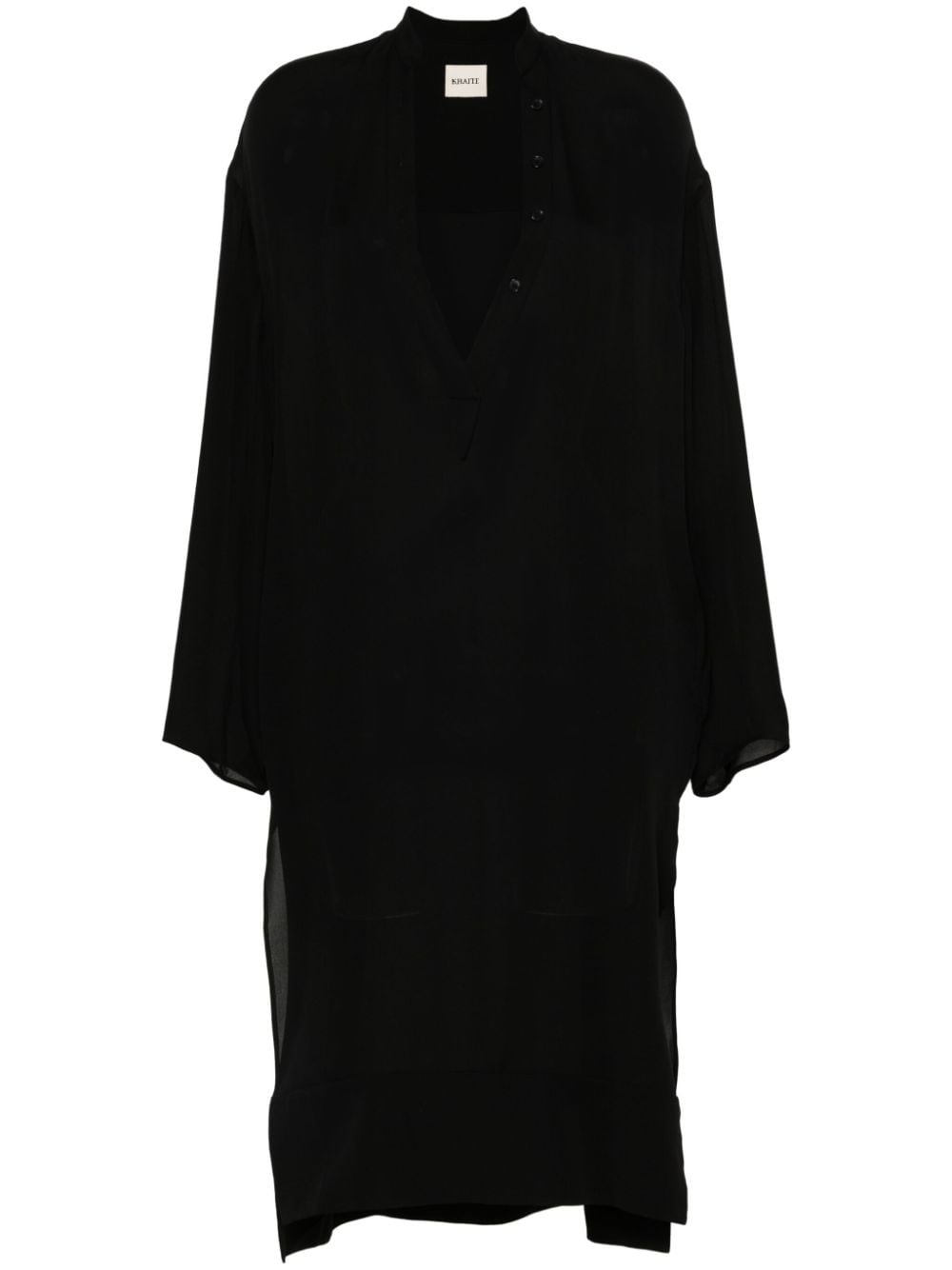 The Brom silk shirtdress - 1