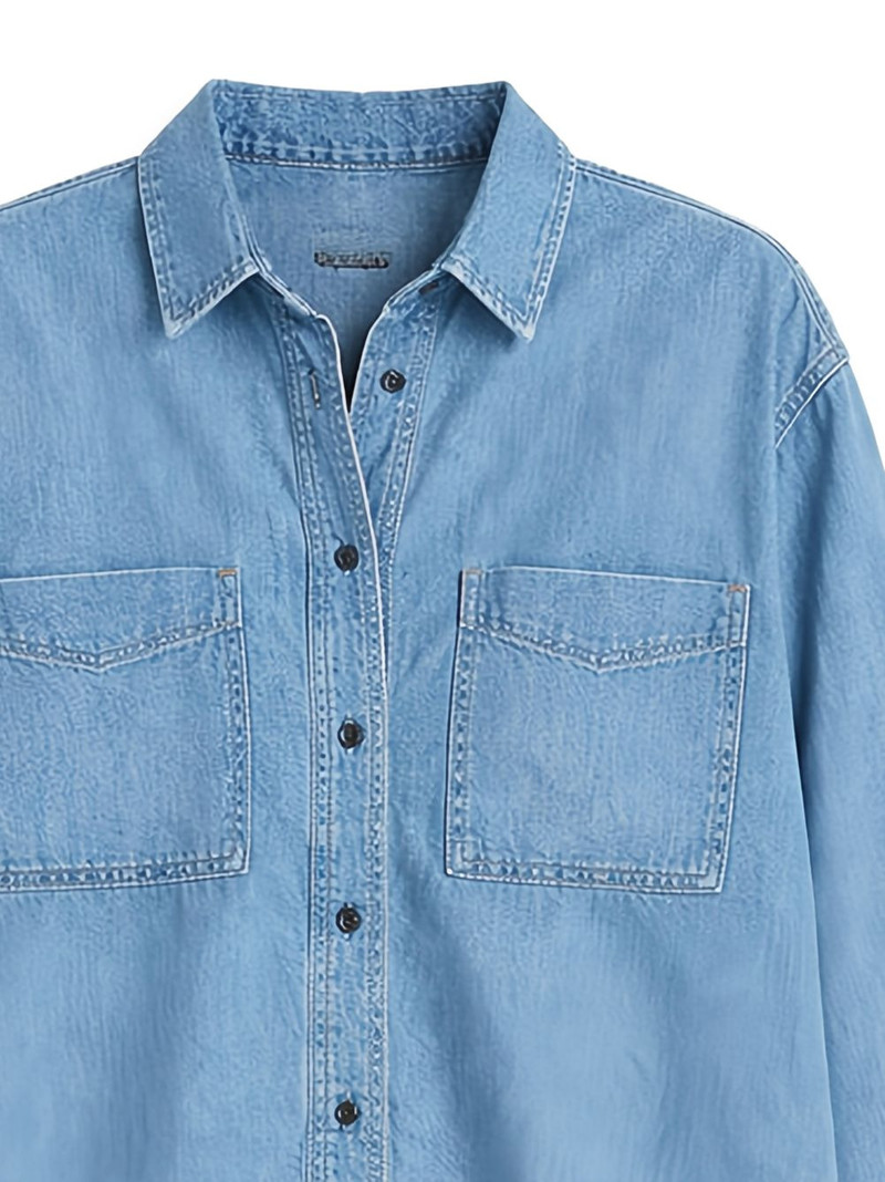 ASKK NY oversized denim shirt outlook