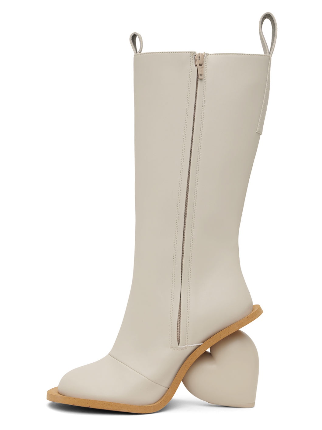 SSENSE Exclusive Off-White Love Boots - 3