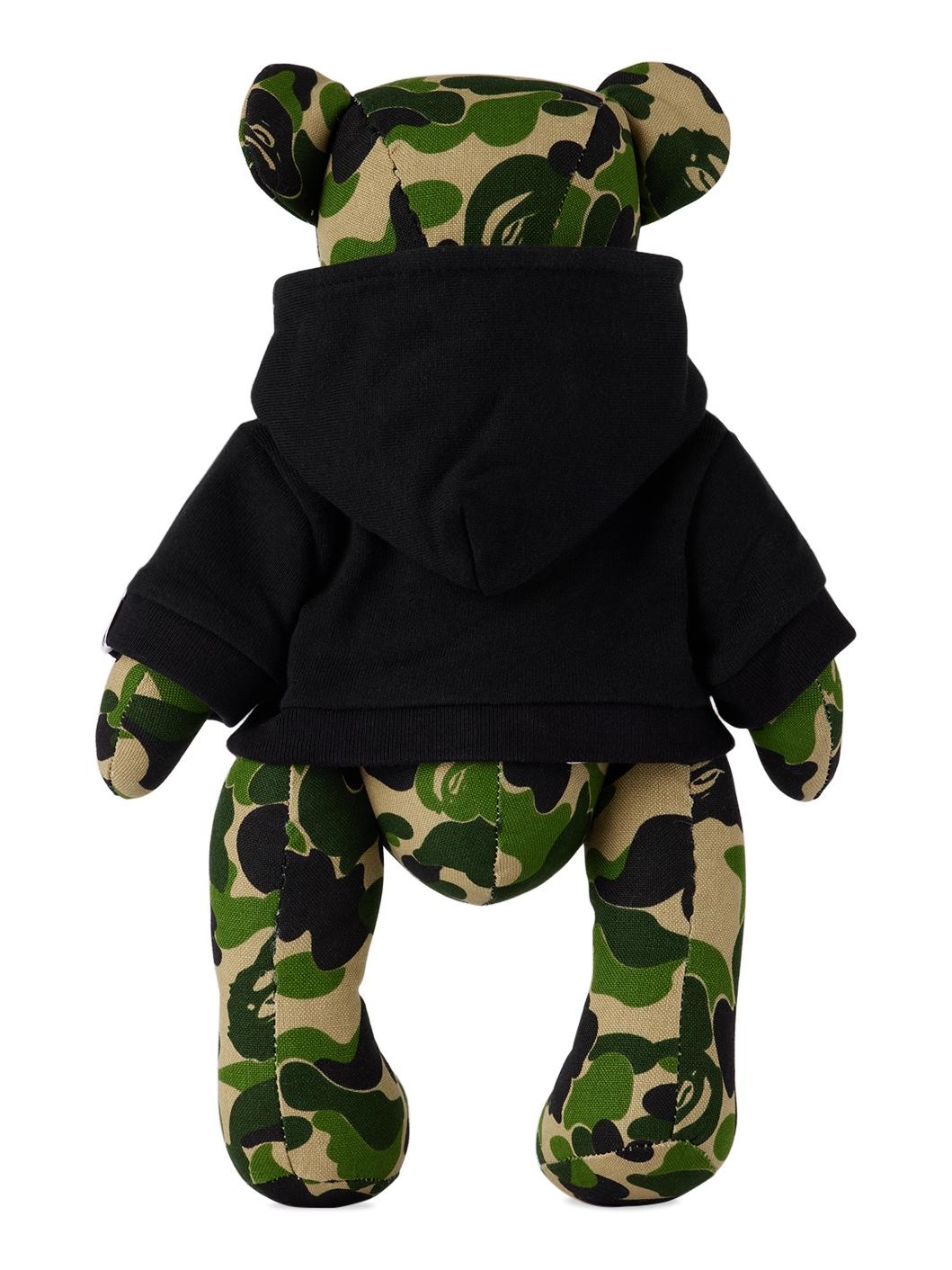 Khaki & Black ABC Camo Bear Plush Toy - 2