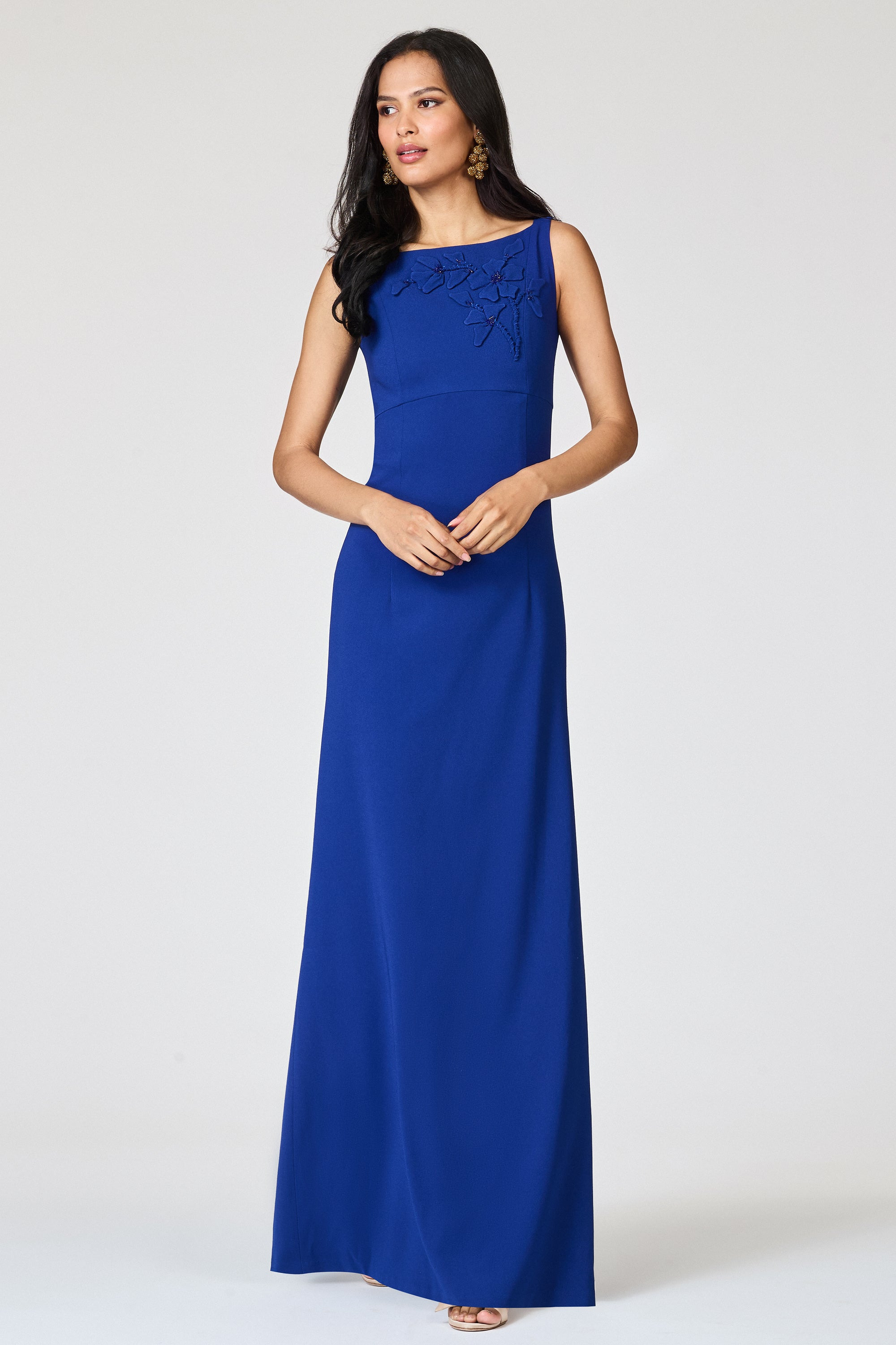 TRACEY GOWN - ROYAL - 4