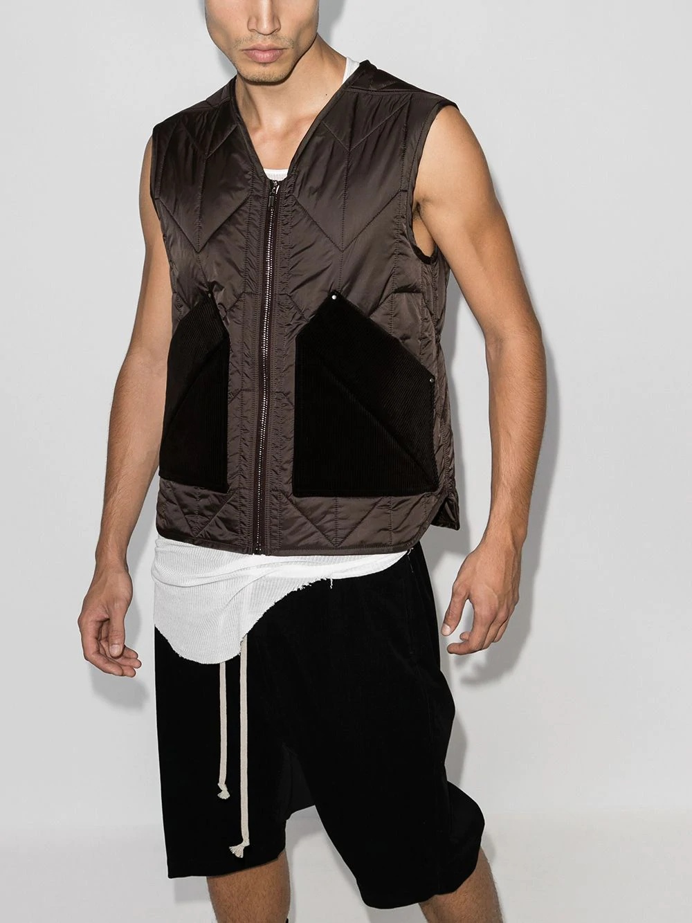 quilted gilet - 2