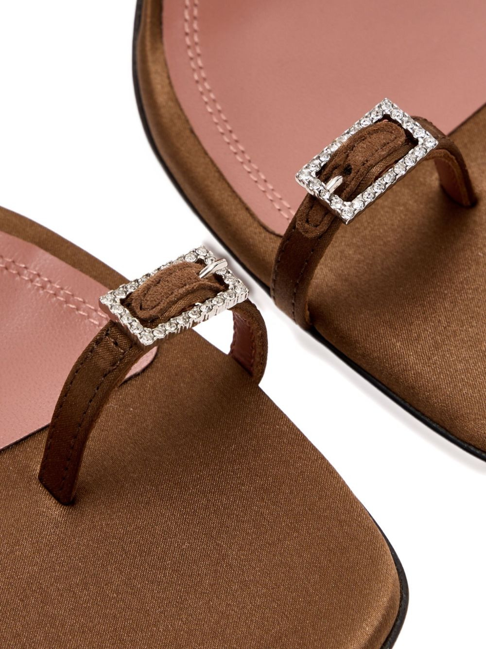 105mm Adut crystal-buckle sandals - 3