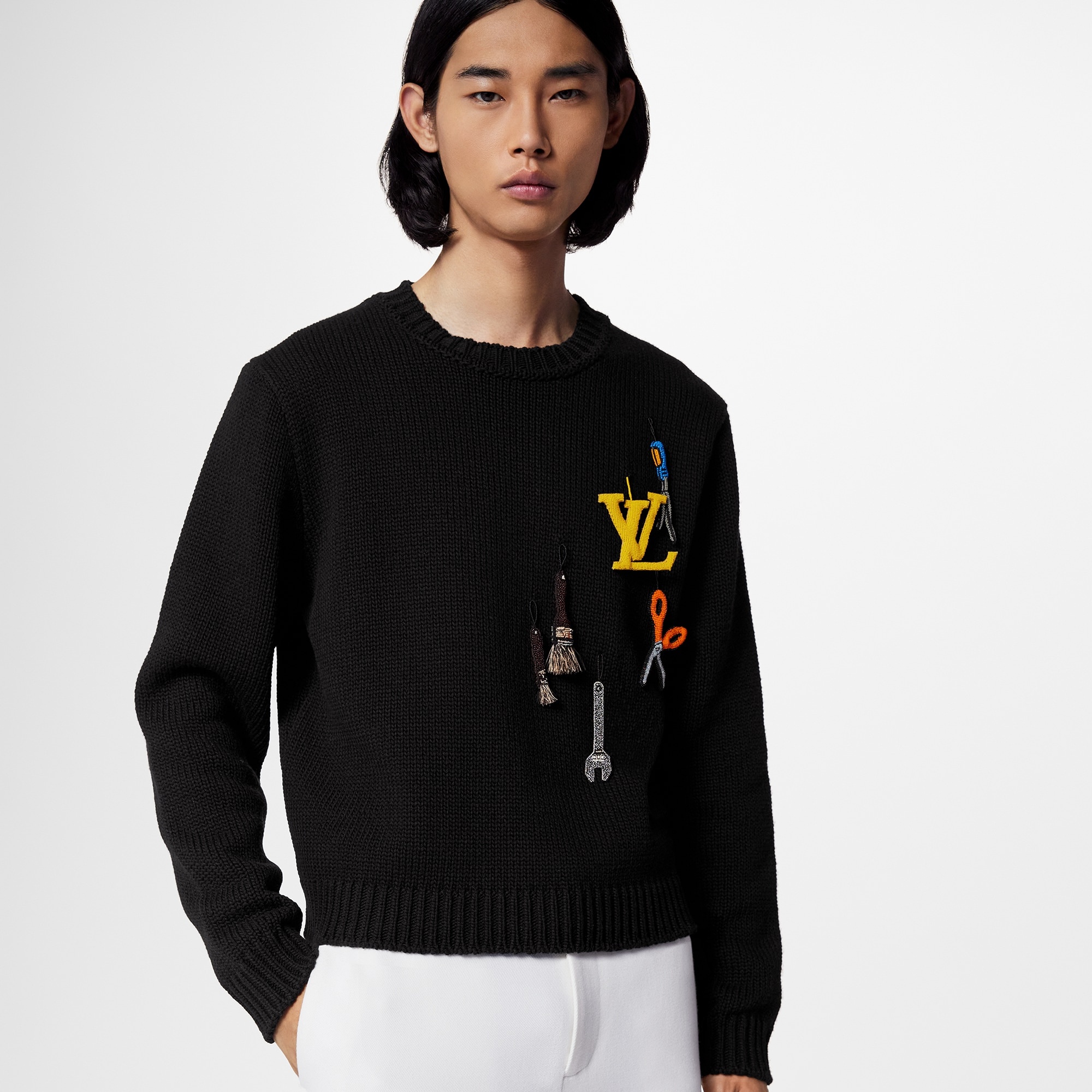 LOUIS VUITTON トップス【美品】 Louis Vuitton LV Tools Embroidered Crewneck - nvprod4160065v
