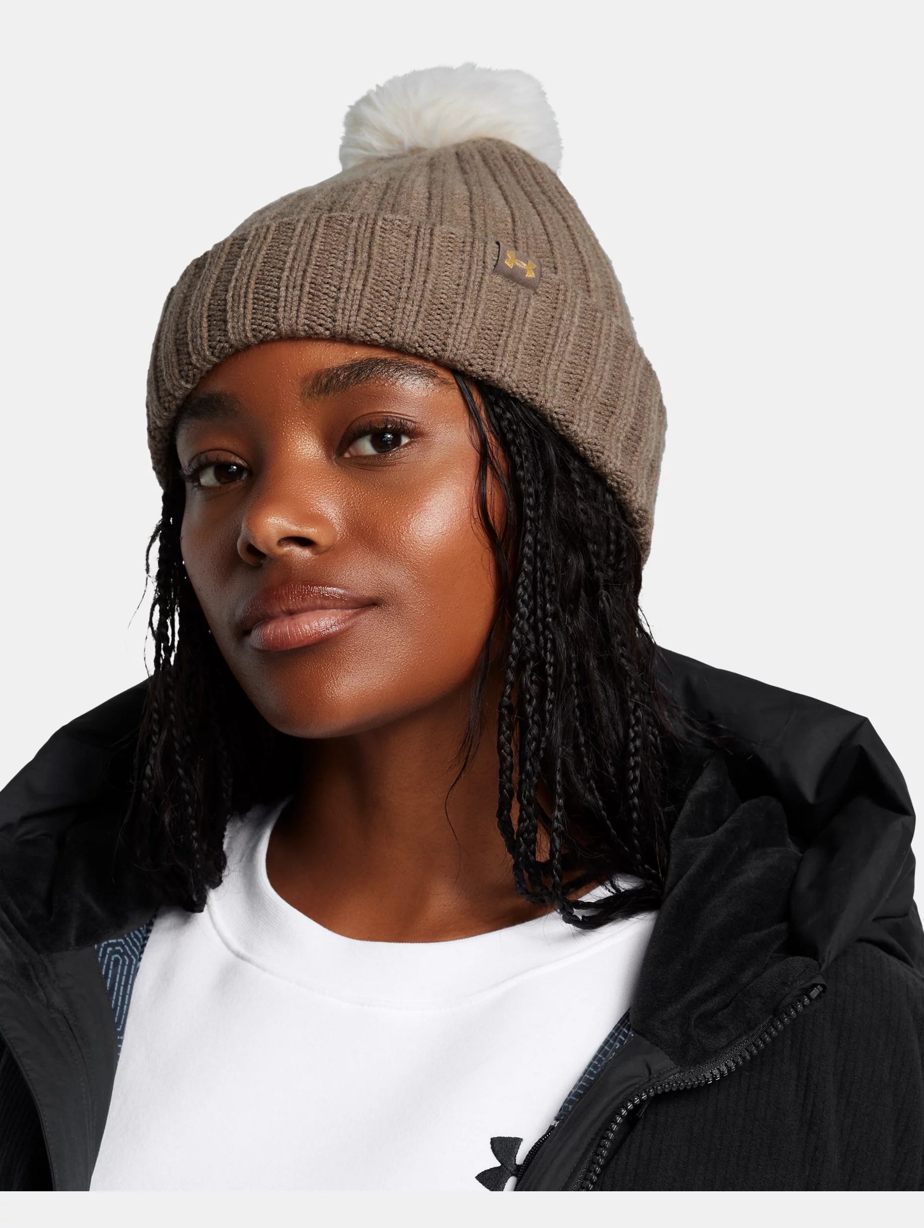 Women's UA Halftime Pom Beanie - 3