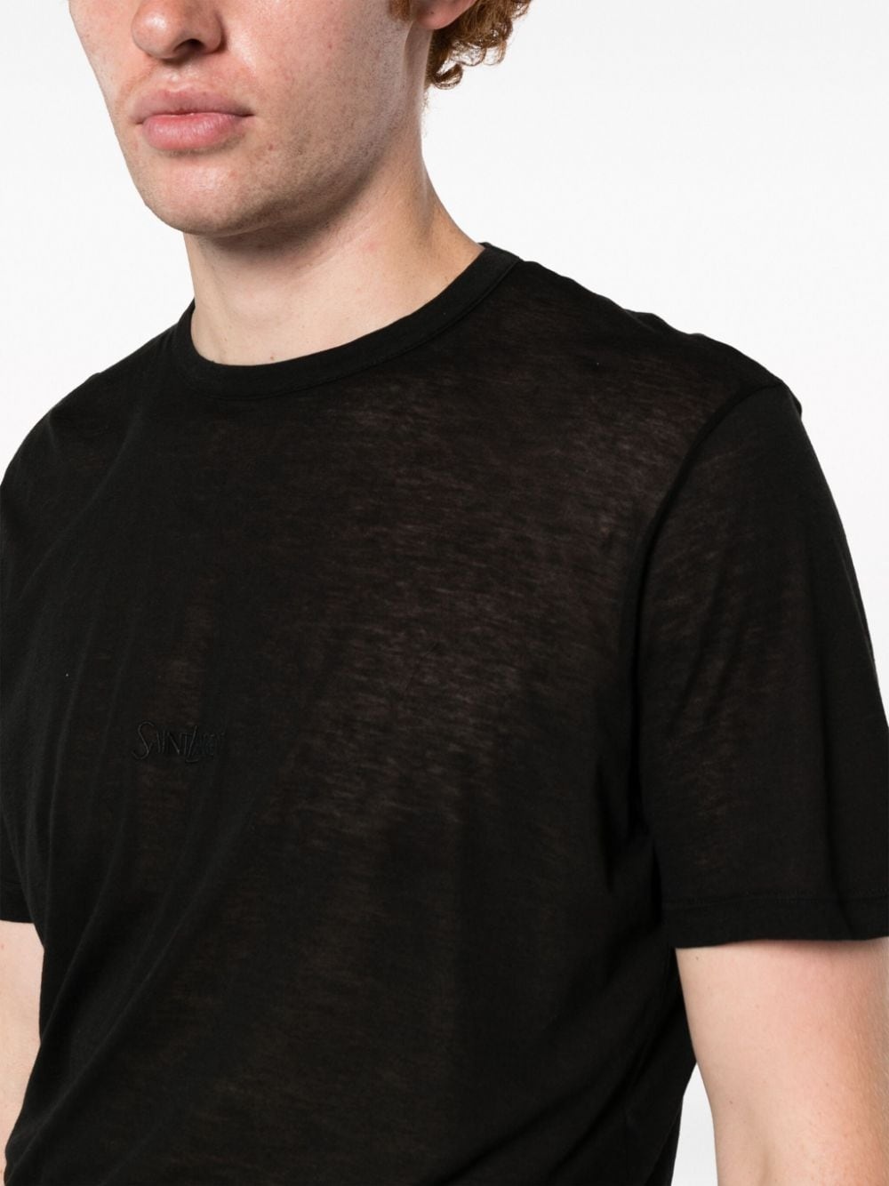 mÃ©lange-effect short-sleeves T-shirt - 5