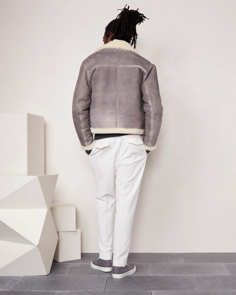 Isaac French Shearling Jacket - 3