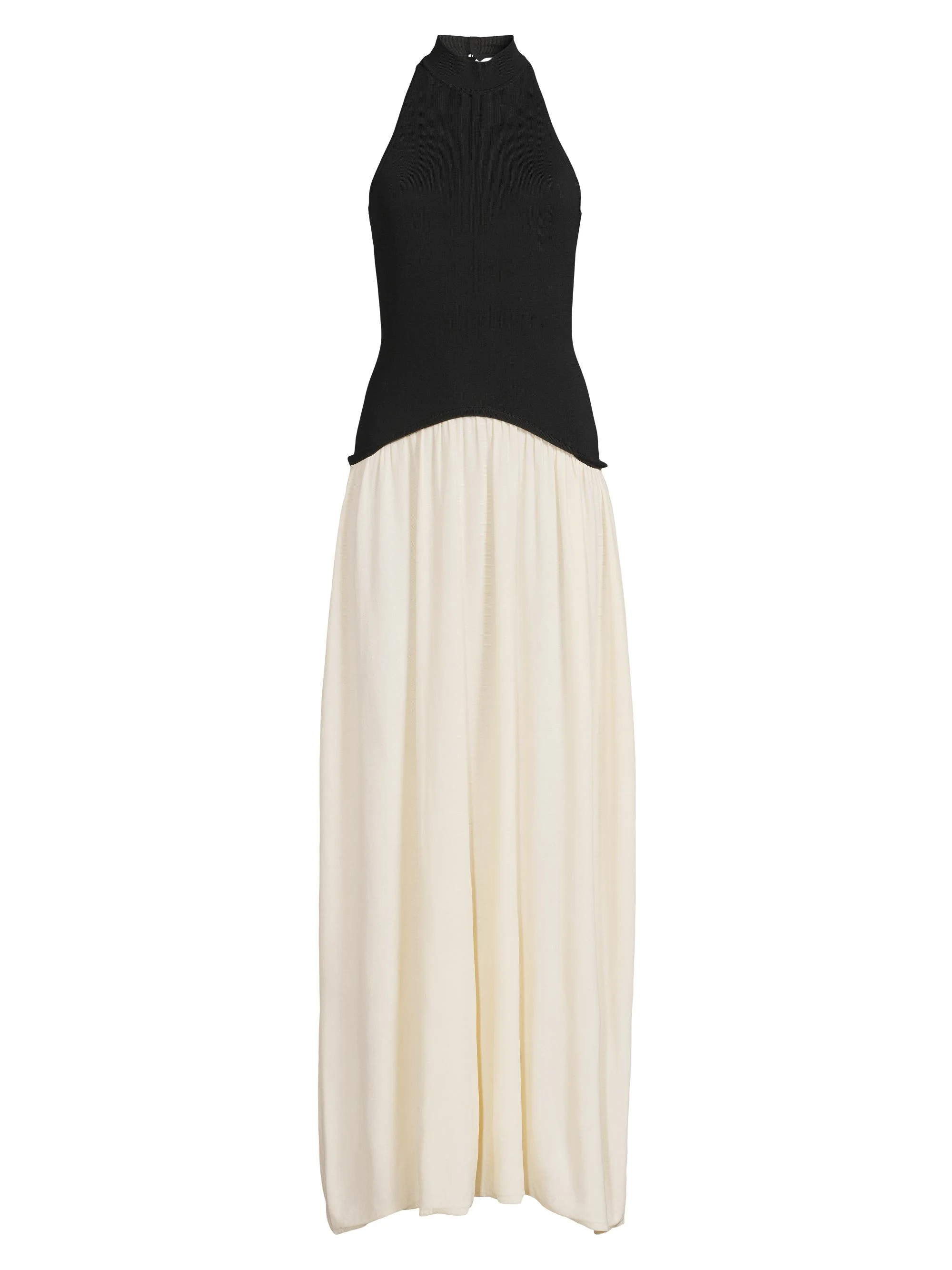 soglio halter dress Solid & Striped Women's - Ecru Noir - 0400022105800 Sherri Hill 58117