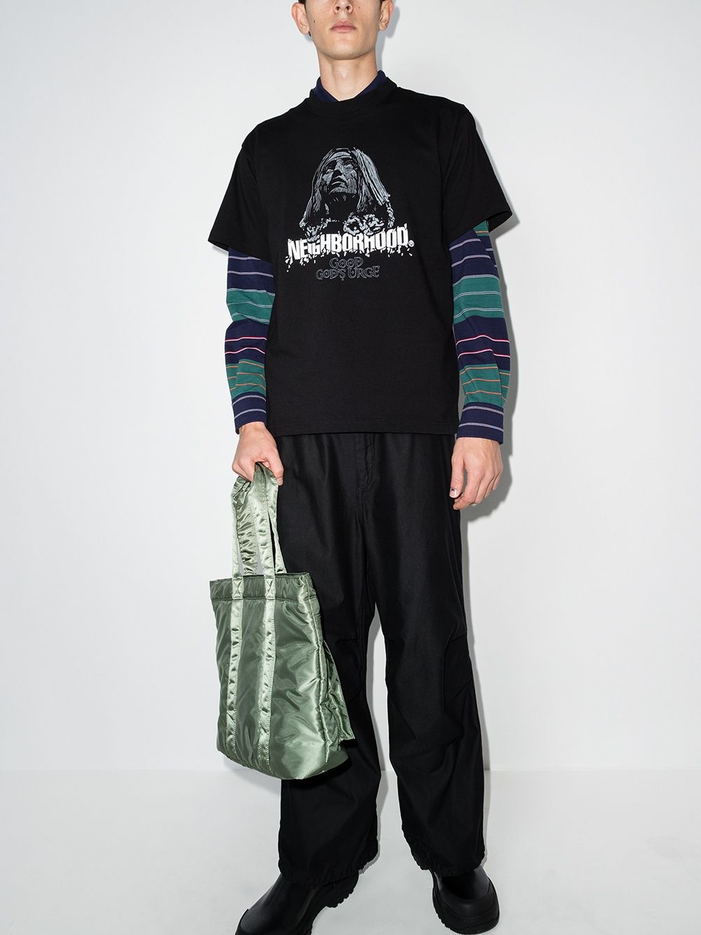 Urge logo print T-shirt - 5