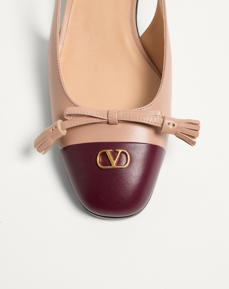 Valentino VALET DU ROI KID SLINGBACK BALLERINA 25MMM outlook
