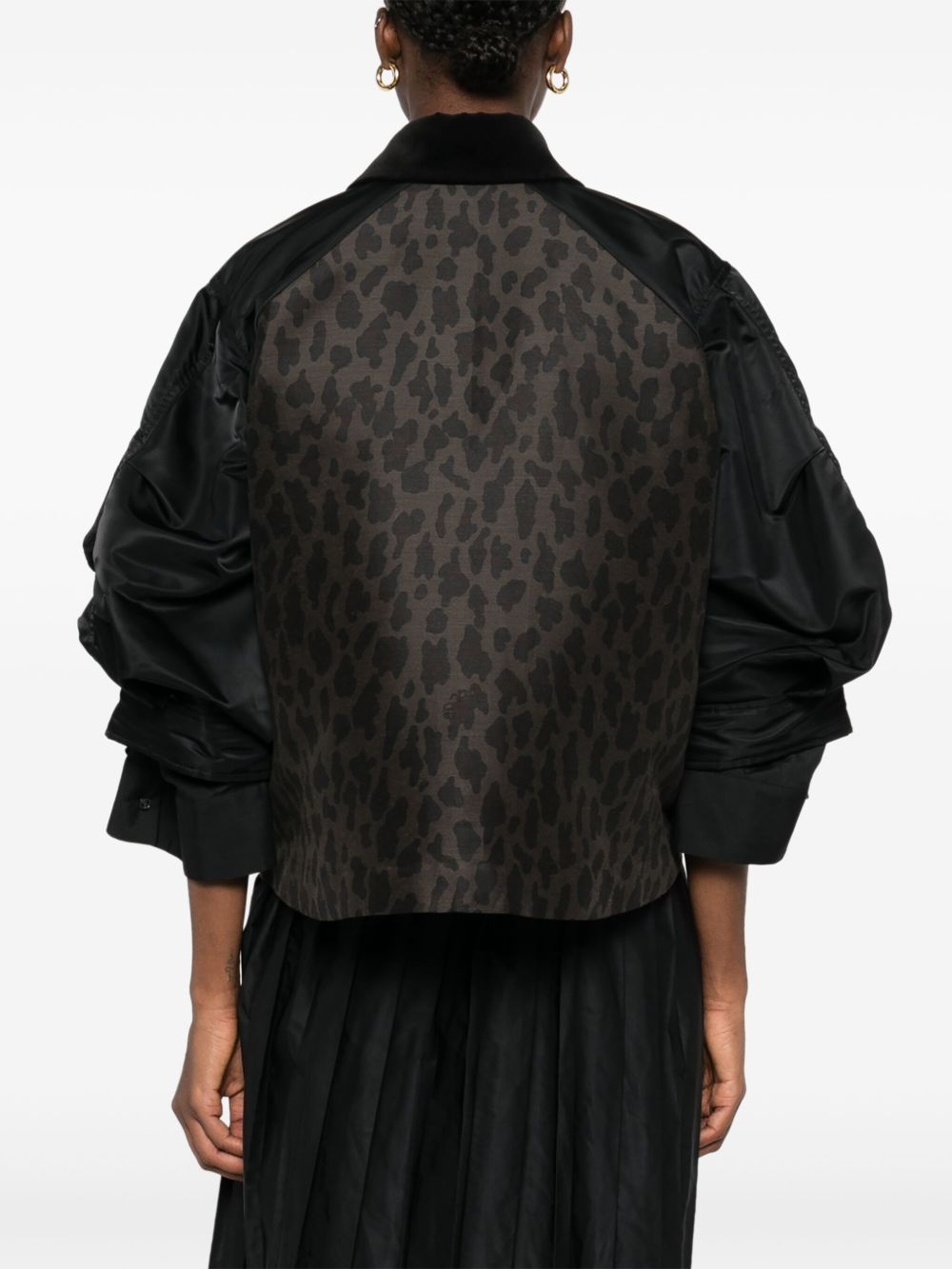 leopard-print jacket - 4