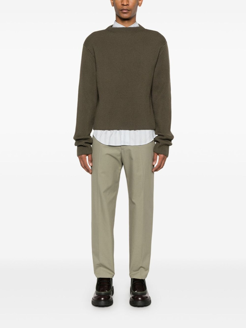 RIER crew-neck sweater outlook