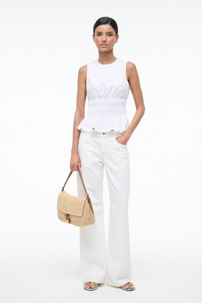 STAUD STAUD CULVER TOP WHITE outlook