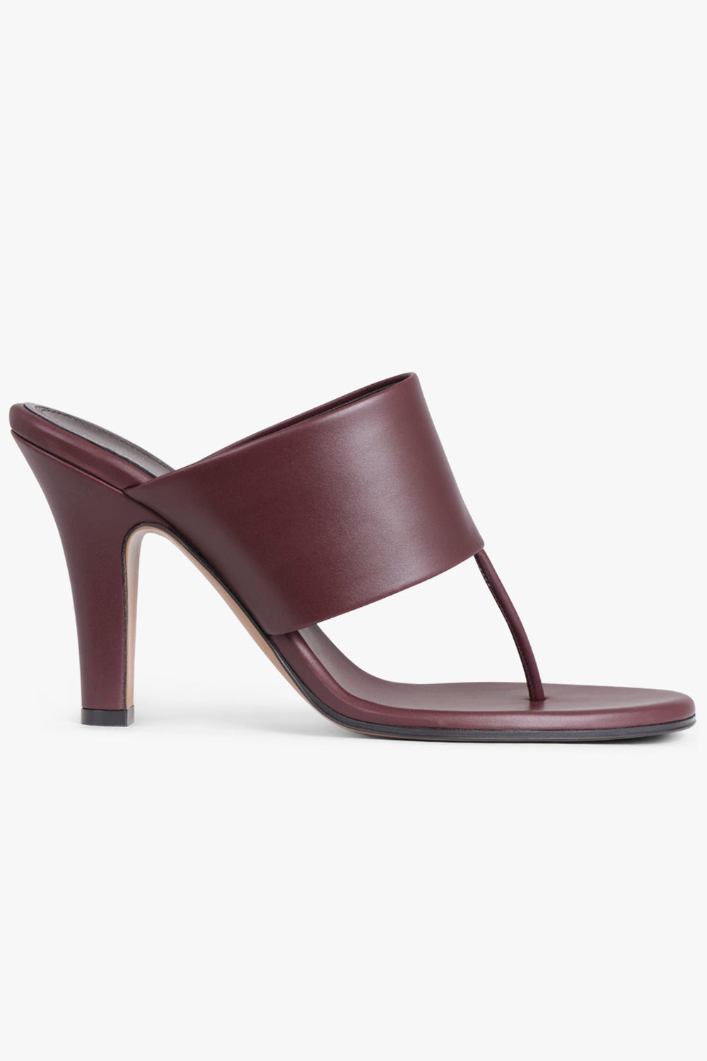 SIGNUM 90MM THONG MULE | BORDEAUX - 2