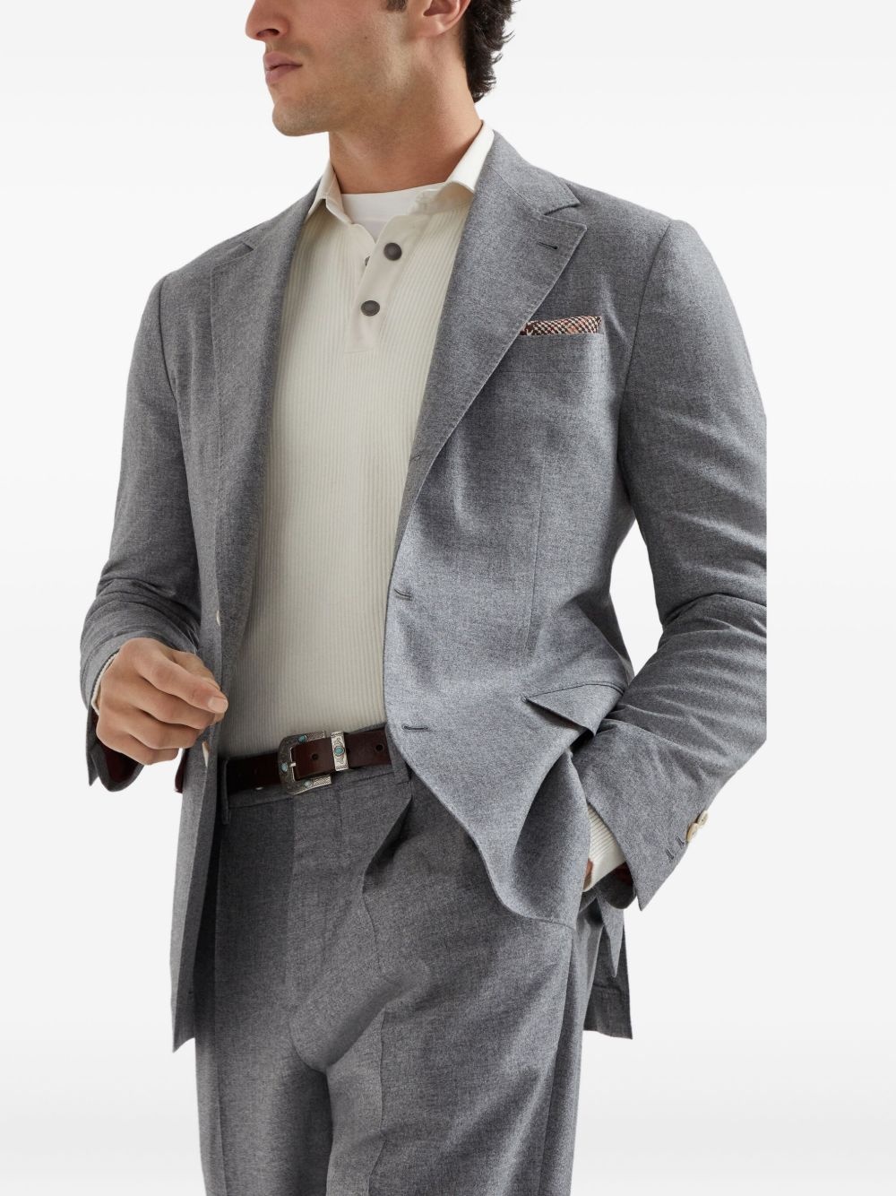cashmere polo shirt - 6