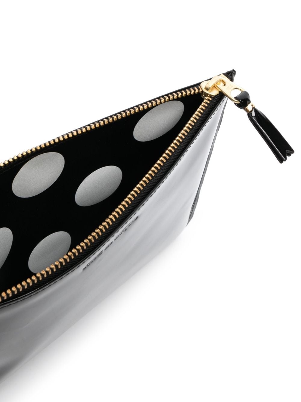 patent-finish clutch bag - 5