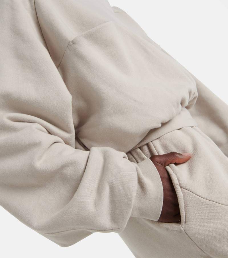Cotton fleece hoodie 5