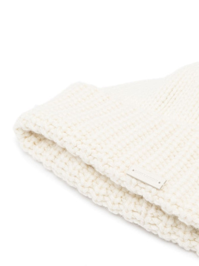 SAINT LAURENT knitted cashmere beanie outlook