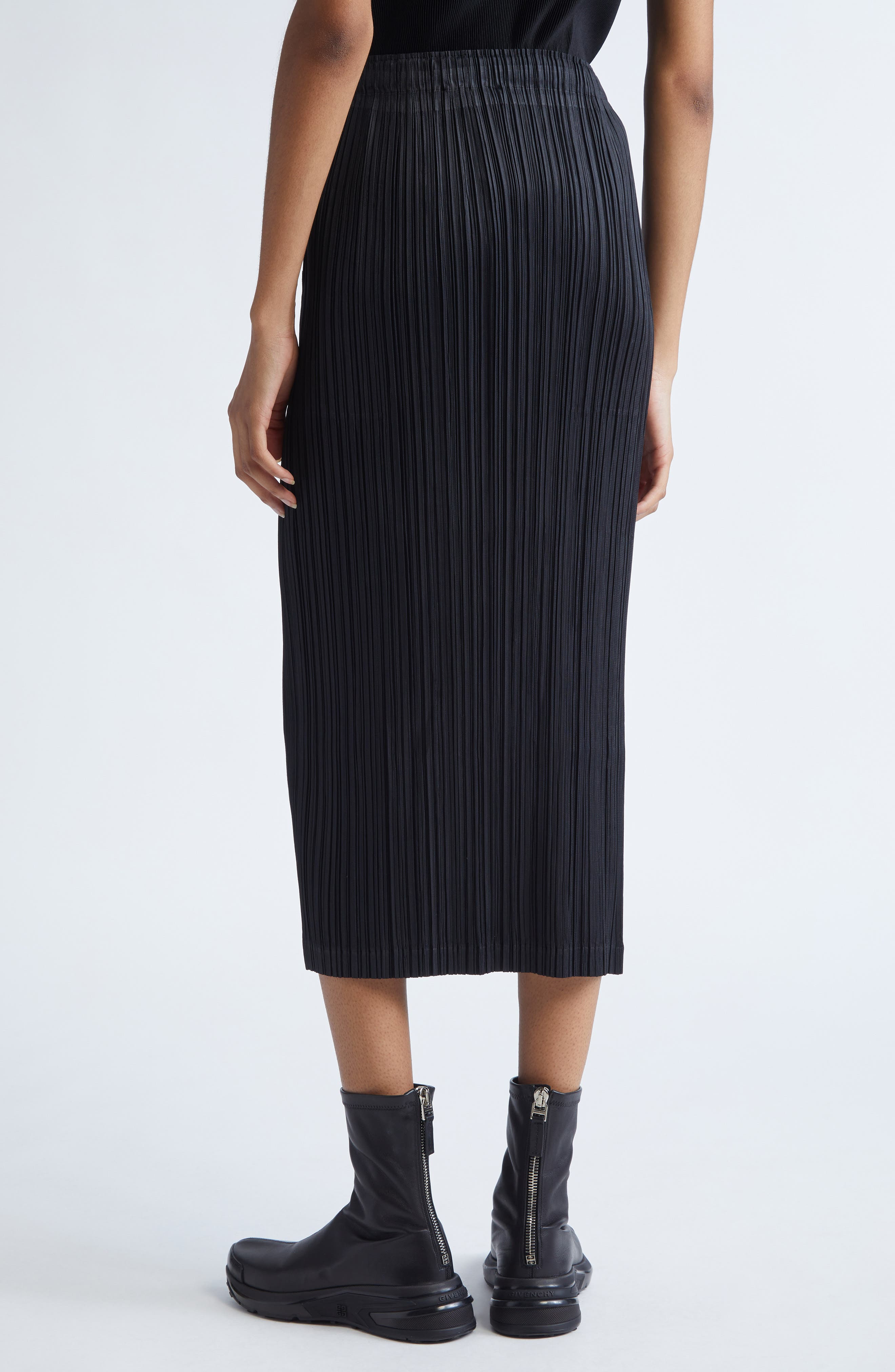 Pleats Please Issey Miyake Thicker Bottoms 1 Pleated Skirt in Black at Nordstrom - 2
