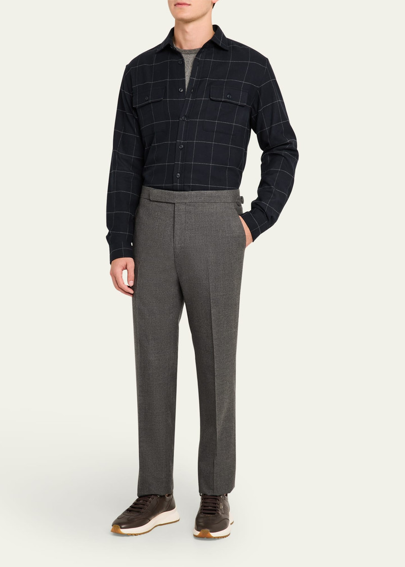 Ralph Lauren Men's Gregory Worsted Flannel Pants outlook