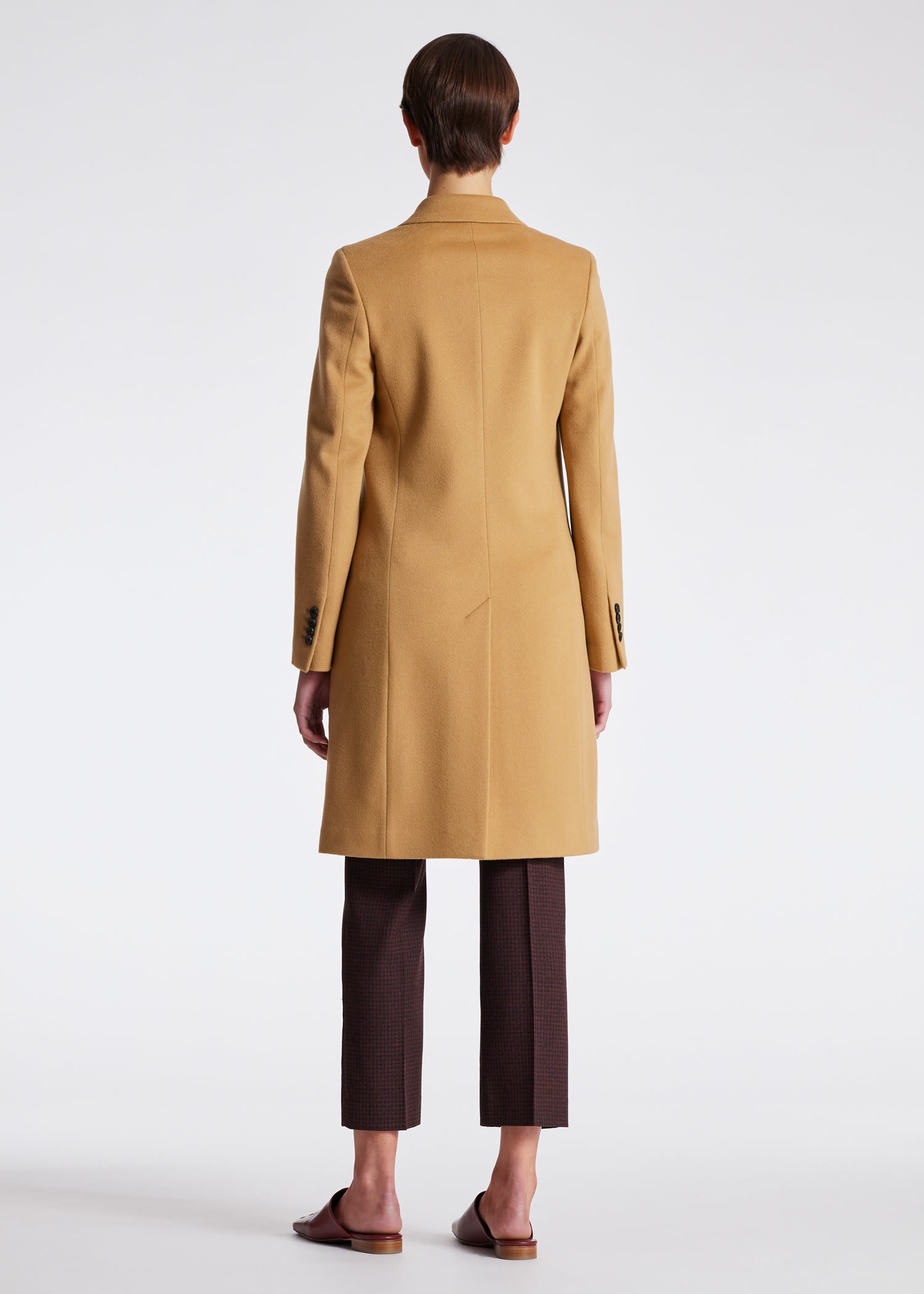 Wool-Cashmere Epsom Coat - 6