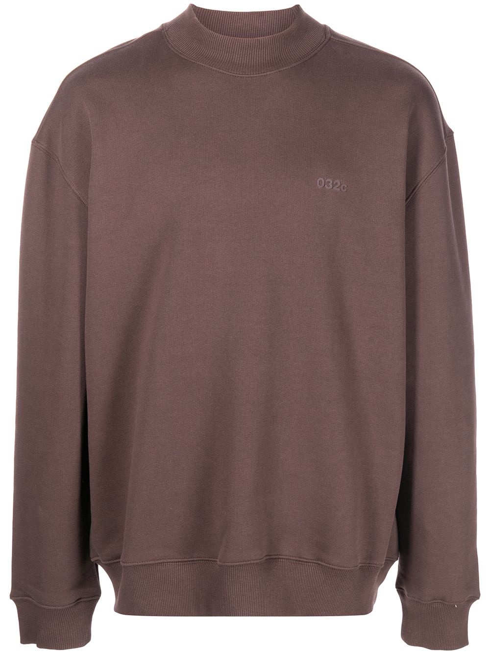 heavy crewneck sweatshirt - 1