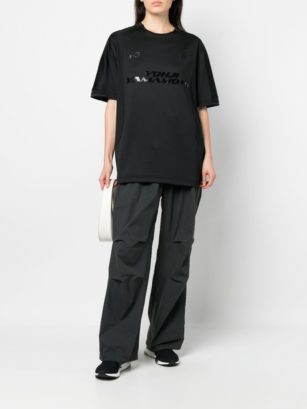 logo-print T-shirt - 3