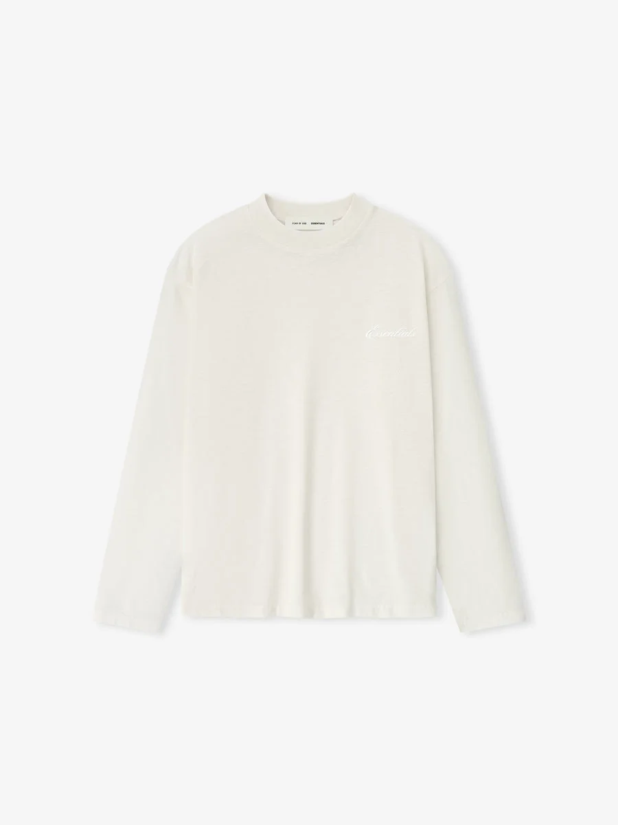 Womens Embroidered Classic Long Sleeve Tee - 1