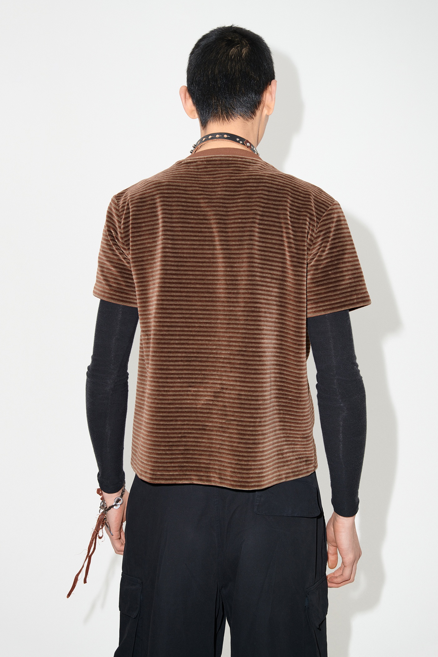 Hover T-Shirt Scoobie Stripe Velour - 5