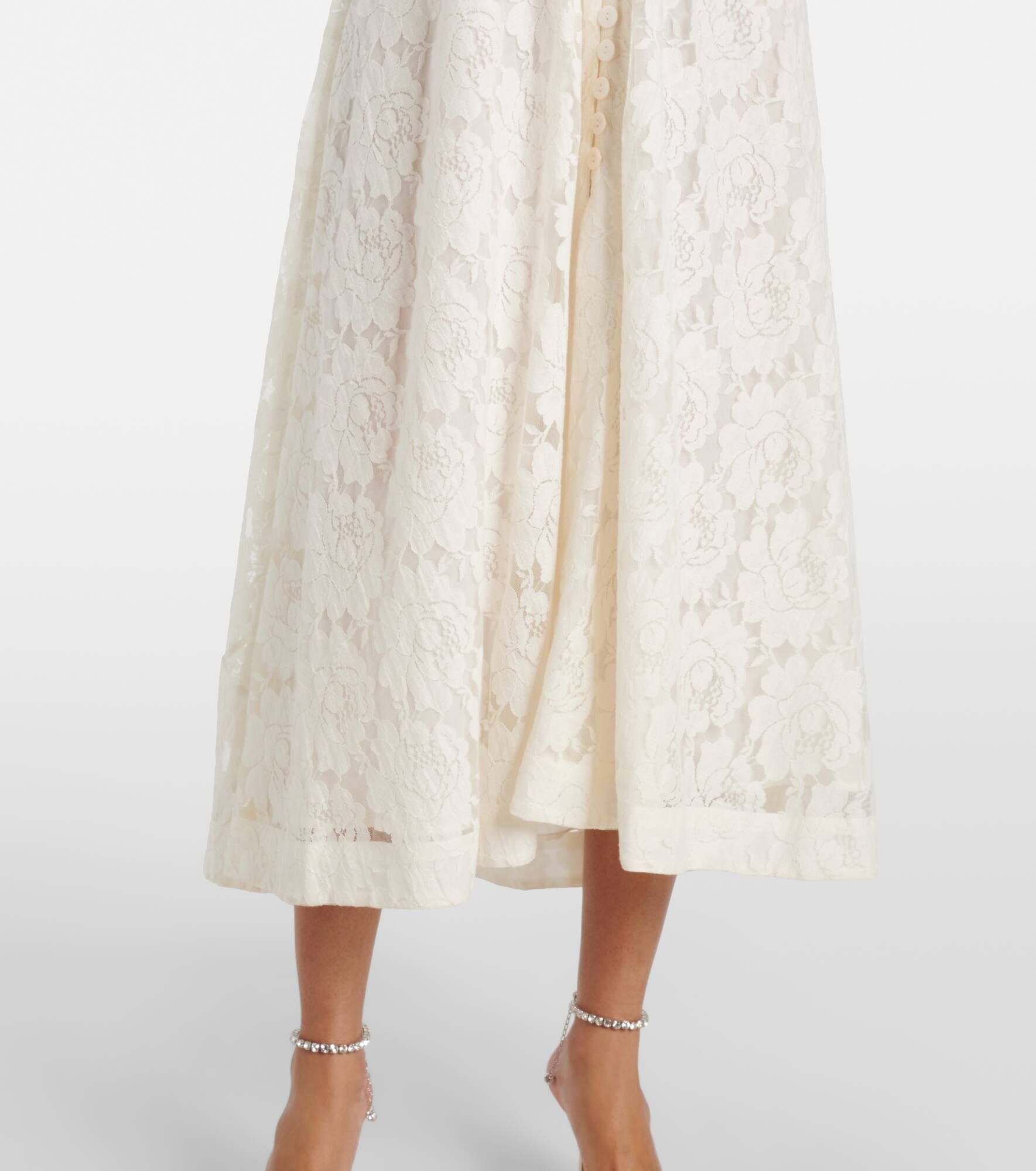 Novara floral cotton-blend maxi dress - 5